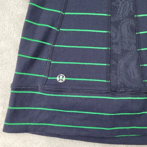 Lululemon Women's Full Tilt Long Sleeve Top Blue Green Size 2 (?)