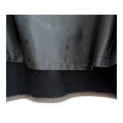 Venesha Vintage Angora Soft Black Cardigan Cozy Minimalist Boho Aesthetic Medium