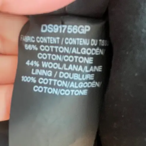 Derek Lam Plaid Tie Back Sleeveless Top Casual Career Party Size 2 Cotton Wool