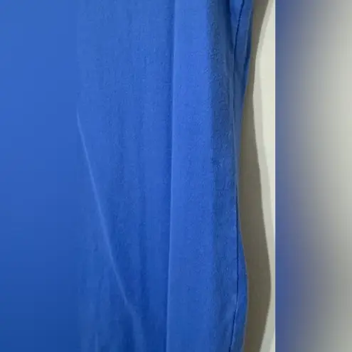 Joules | 100% Cotton Sleeveless Shift Pop Over Blue Dress | Size 10