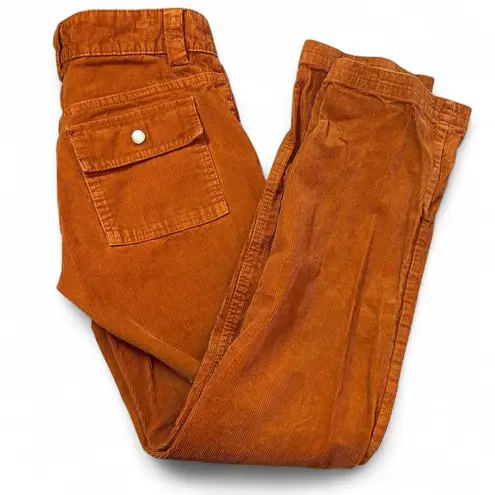 BDG BDF Lucille Corduroy Cargo Pants – Size 0- Terra-Cotta Rust |-  Y2K- Low rise - Image 7