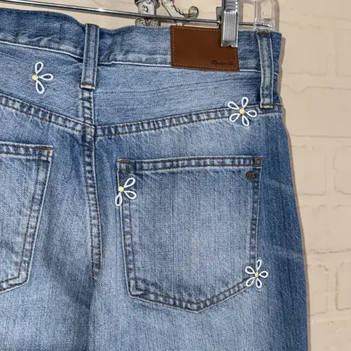 Madewell  jeans daisy The perfect summer jean size 26 like new cotton embroidered