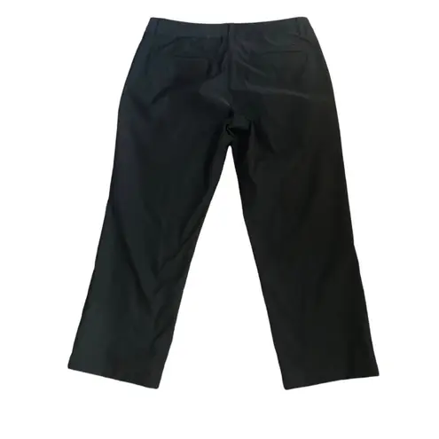 Nike  Golf Dri Fit Women’s Cropped Golf Pant Black Size 10X24 Flat Front