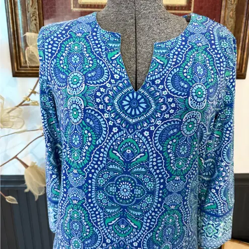 Coolibar UPF 50+ UV Sun Protection Oceanside Tunic Dress ~ Size XS 💚🍄 Blue