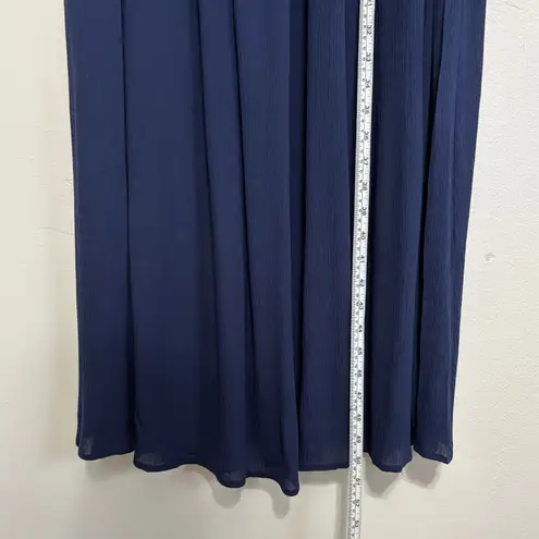 Woman Within Navy Blue Sleeveless Midi Dress Size 16W NWT