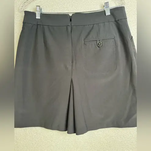 Peter Millar  Black Golf Skort Size 8