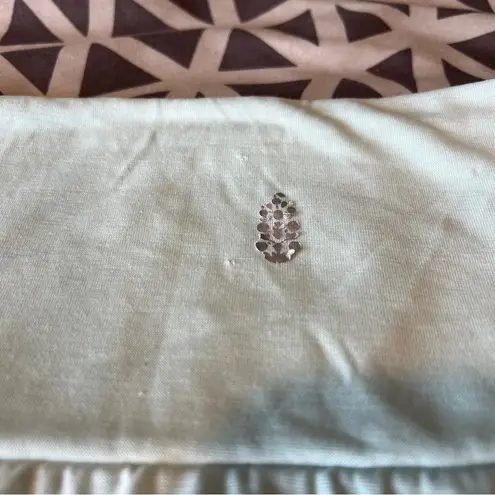 Free People Movement Echo Harem Pants Super Soft Mint Green Cinched Ankle XS Blue