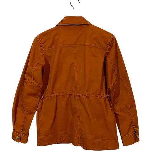 Derek Lam 10 Crosby Alison Utility Jacket with Drawstring Waist - Cinnamon - 2