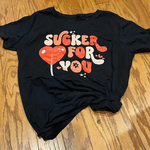I'm A Sucker For You Candy Heart Love Valentines Day Teacher Tee Shirt
