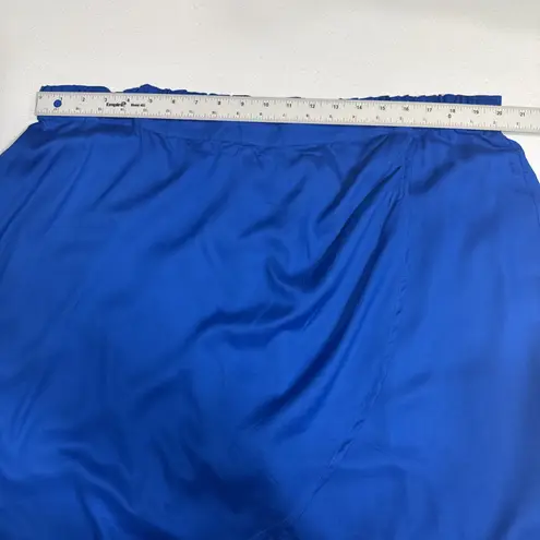 Candace Cameron Bure Petite Wrap Skort Size 1XP Cobalt Blue A488231