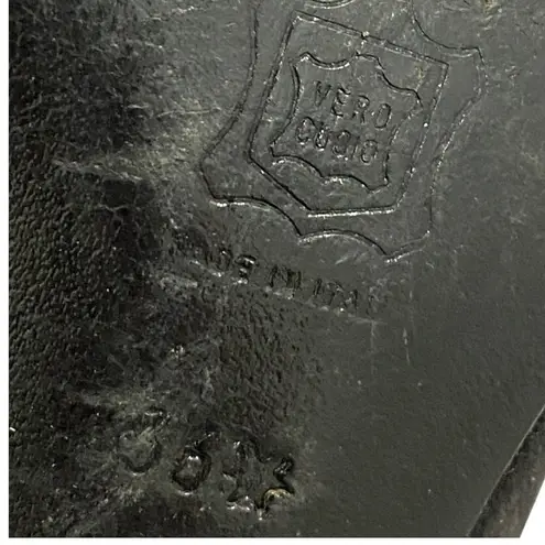 Vintage 80s TOKIO KUMAGAI Paris black suede pumps luxury shoes Made in Italy Sz6 Size 6