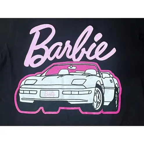 Barbie Convertible Dream Car Graphic Black T Shirt Size Small Barbiecore Fandom