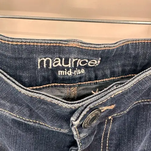 Maurice's  M Jeans Straight Mid Rise Size 24W Short New With Tags