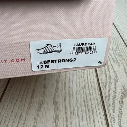 Easy Spirit Be Strong 2 Zipper Front Walking Sneakers Shoes 12M Taupe $70