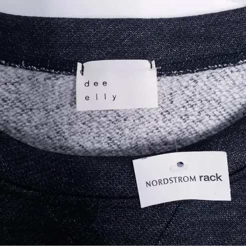 Dee Elly Sweatshirt Quarantine Made This Body Size Small Heather Black Crewneck