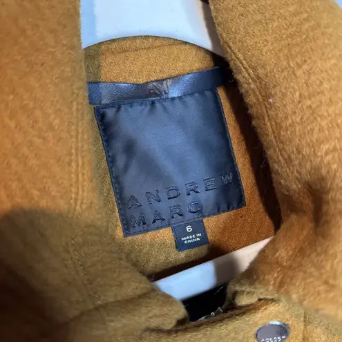 Andrew Marc light brown Pea Coat Jacket, Size 6