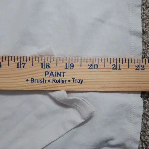 James Perse Standard V Neck Surf Graphic T-Shirt Size XS Long Sleeve Cotton Tee - Image 6