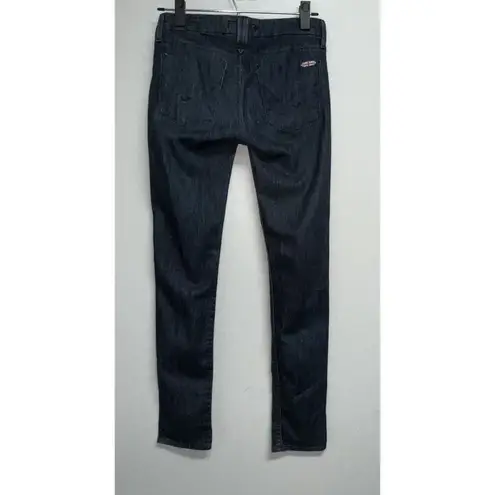 Hudson Womens Jeans Size 25 Skinny Dark Glitter Sparkle W427DLS Color TAY A00771