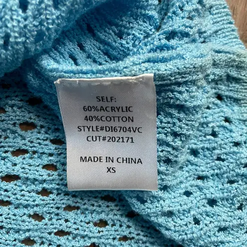 Fore Regina Ombre Dyed Crochet Maxi Dress Coverup Mermaid