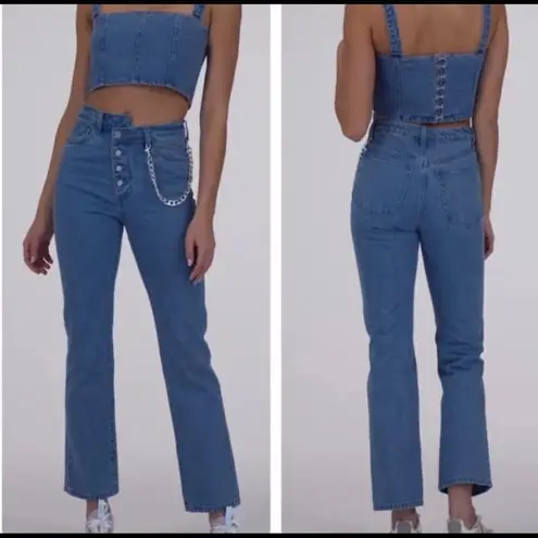 We Wore What NWT Crossover Straight Leg Jean Size 27