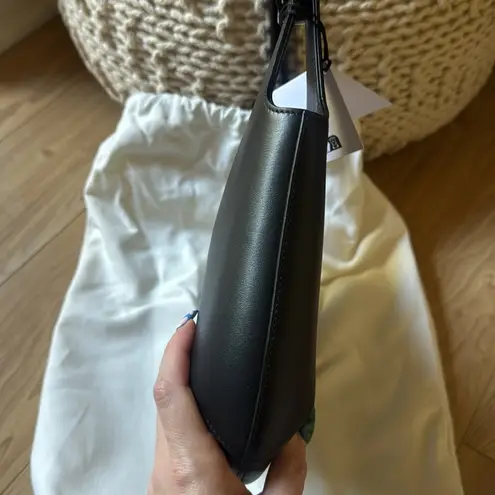 HOLY LEATHER BAG Black