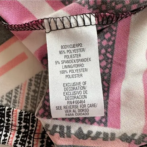 Studio One Maxi Dress Geometric Silver Embellished Neck Sleeveless Small