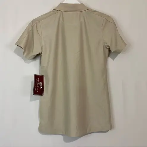 Polo Ultra Club Women’s Cool & Dry Elite Short Sleeve Light Tan Size XS NWT