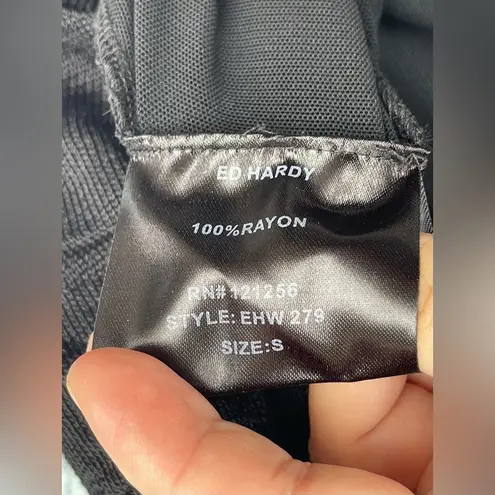 Ed Hardy HOODIE DRESS SIZE SMALL