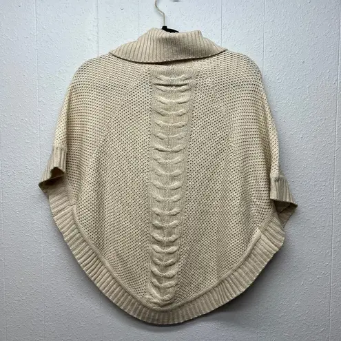 Pretty Rebellious Double Breasted Pocho Womens Small Cozy Comfortable Capsule Brown