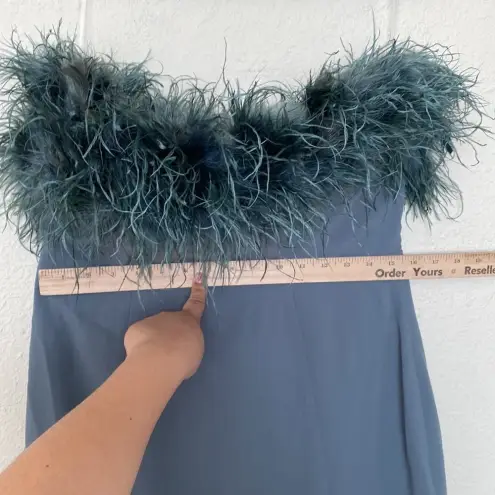 House Of CB  'Juliene' Eucalyptus‎ Maxi Dress NWOT strapless size XL