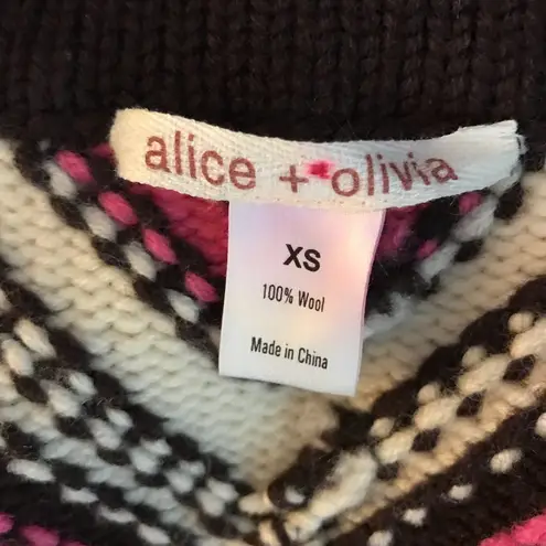 Alice + Olivia  Cardigan Sweater Size XS 100% Wool thumbnail 8