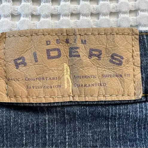 Riders By Lee Lee Rider's Women's 10P Boot Cut Jeans Mid Rise Medium Wash Petite Western Denim