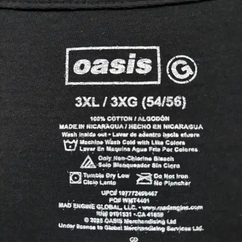 Oasis Noel & Liam Boxed Photo Rock Band Tee 3XL