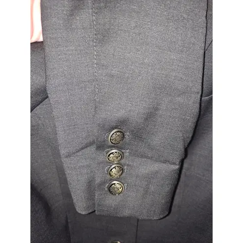 Talula 2 Button Brown Blazer with Accent Cuffs Size 2