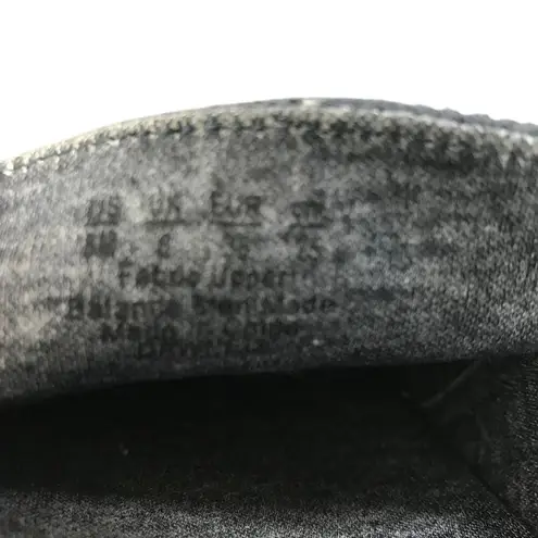 DR. SCHOLL'S Dawned Loafer Women 8 M Navy Oxide Microfiber Everyday Travel Retro Blue