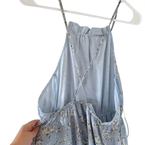 En Saison Sullivan Midi Dress Blue Size M