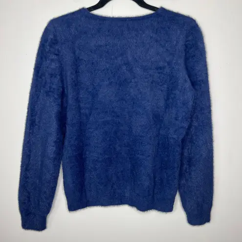 Cyrus Evolution By NEW Tags Fuzzy & Super Soft Crewneck Pullover Sweater Large