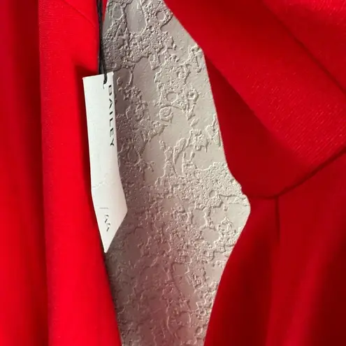 Bailey 44 Elegant Red Bell Sleeve Dress NWT
