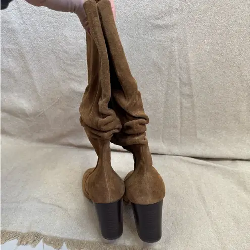 Johnston & Murphy Women's Charlotte Slouch Bootie Brown Suede Size 8M - Image 6