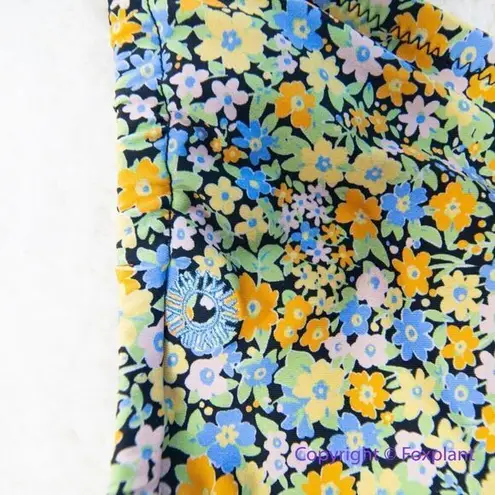 NEW Rhythm Free People Carrie Itsy Bikini Bottom, size XS Blue