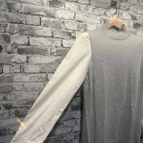 EUC Two By Vince Camuto Grey & White Long Sleeve Turtle Neck Size XS Gray - Image 8