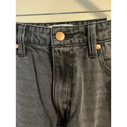 Boheme Harold Distressed Mom Jeans NWT Sz. 27 Black