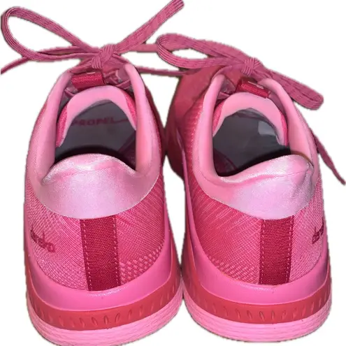 Dansko Hot Pink Peony Colorful Comfy Lace Up Arch Support Walking Sneakers 37