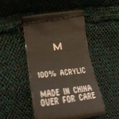 BCX  Green Lace Up Long Sleeve Sweater Dress