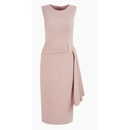 Kay Unger RAVEN MIDI DRESS size 8 Pink