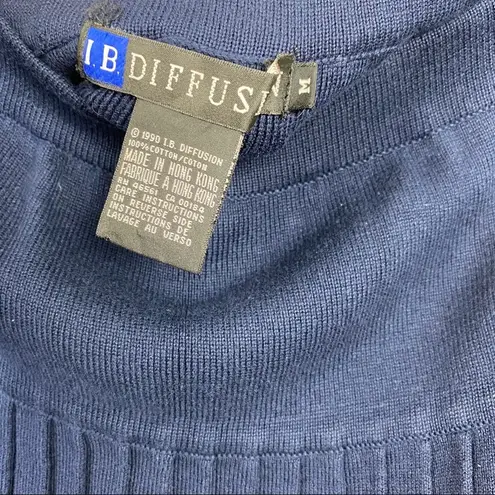 Vintage Medium Pleated High Waist Skirt Scottish Norwegian 40’s 50s Retro Winter Blue