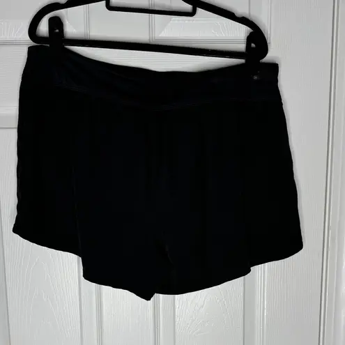 Nike  Basic Element Black Swim Shorts Size 1x Built In Undergarments