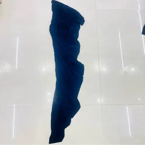 Norma Kamali Diana Midi Dress in true navy