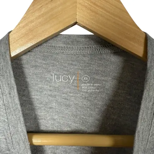 Y2K Lucy “Because I Said So” Classic Crewneck Tee Grey Size XS Gray