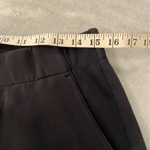 L.L. Bean Size M Black Elastic Waist Pull Soft Stretchy Wide Leg Lounge Pants Size M